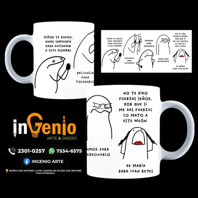 Diseño Taza Oración Para Entender a Un Toxico