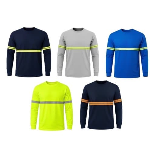 CAMISAS MANGA LARGA REFLECTIVAS