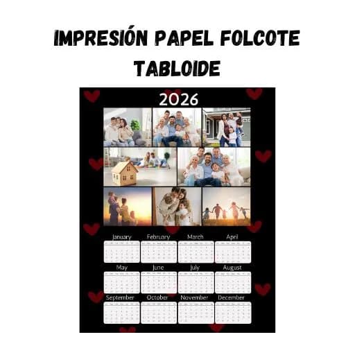 Impresión Folcote Tamaño Tabloide