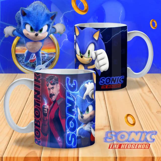 Diseño Taza Sonic #3