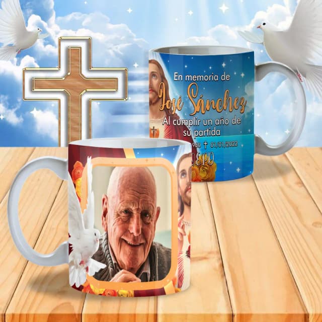 Diseño Taza Fúnebre #3