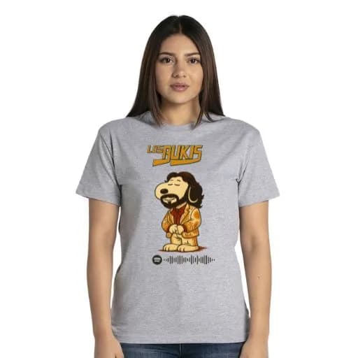 CAMISA GRIS HEATHER CUELLO O ALGODÓN
