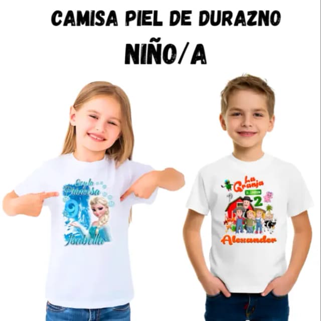 Camisa Talla 4 Cuello O PD