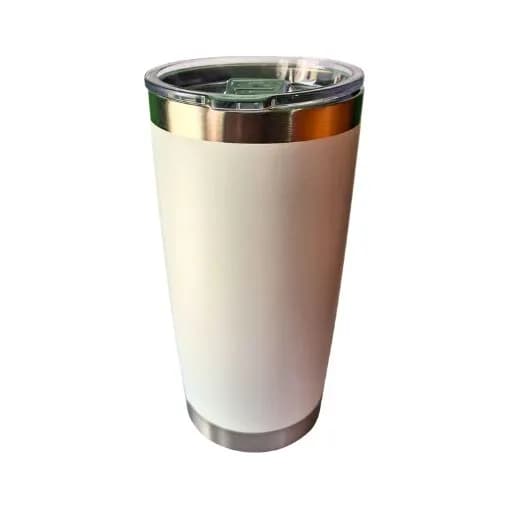 Laser Vaso Térmico de Acero 20onz Yeti Blanco