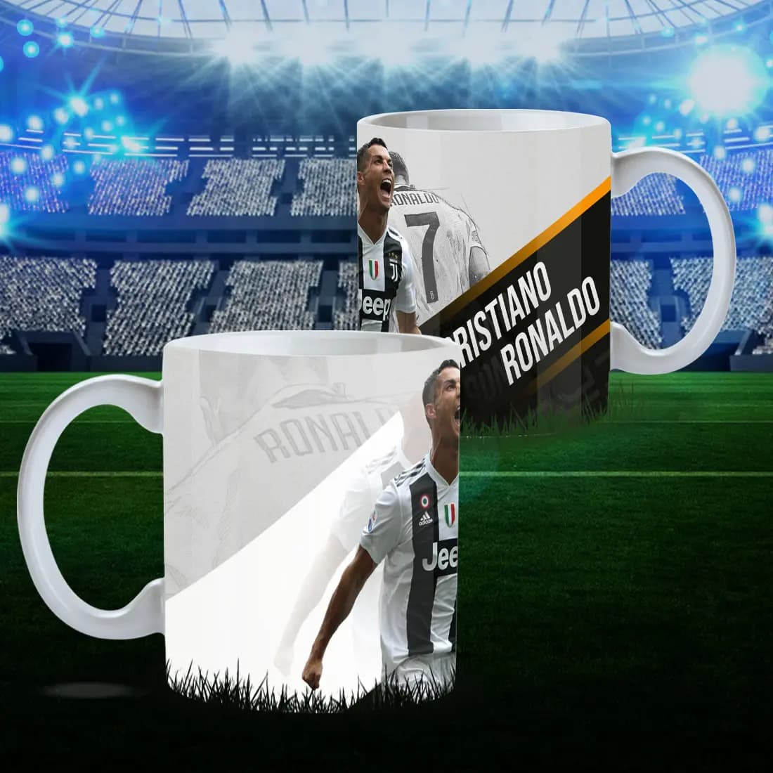 Diseño Taza Cristiano Ronaldo #2