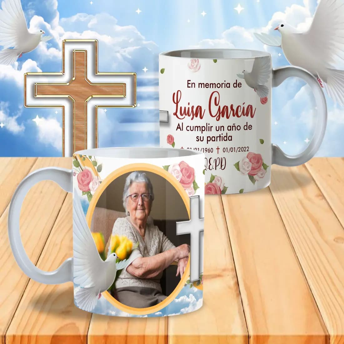 Diseño Taza Fúnebre #6