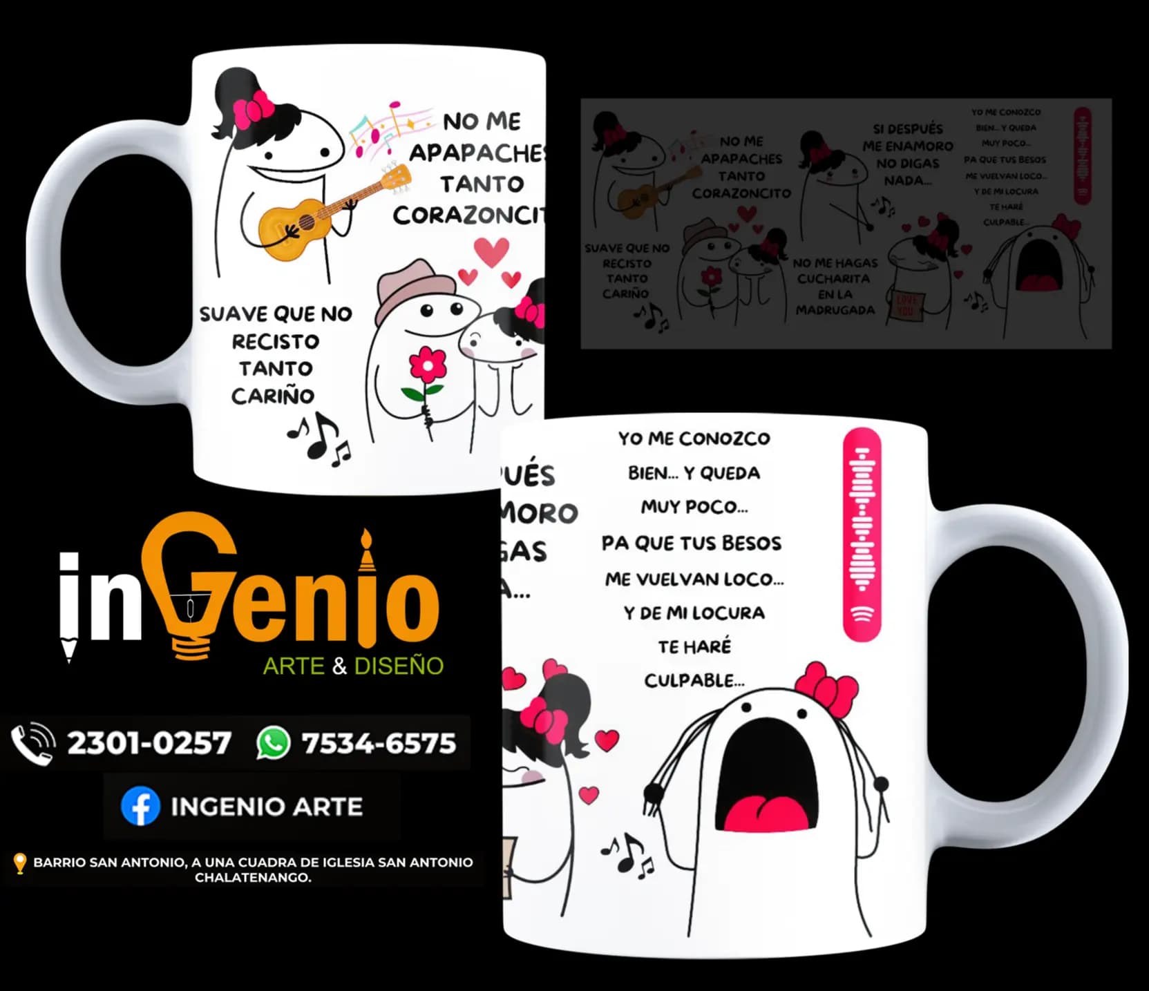 Diseño Taza Suave Que No Resisto Tanto