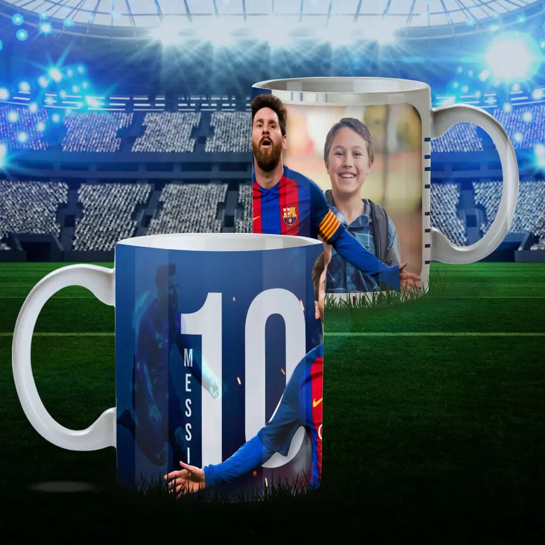 Diseño Taza Messi Barcelona #1