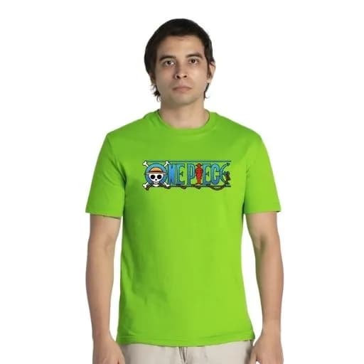 CAMISA VERDE LIMON CUELLO O ALGODÓN