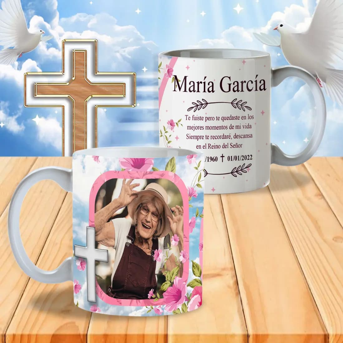 Diseño Taza Fúnebre #11