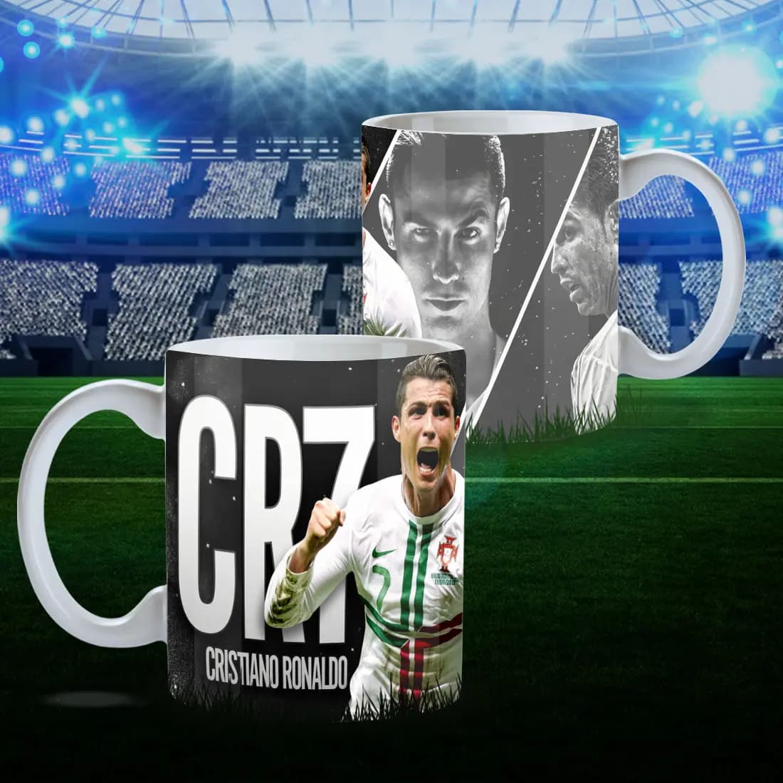 Diseño Taza Cristiano Ronaldo #4