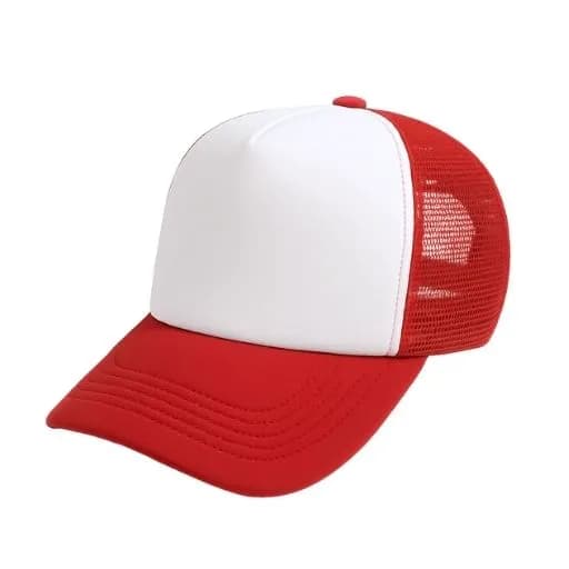 Gorra Sublimable Para Adulto Rojo