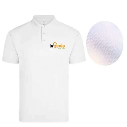 Camisa Polo Talla M Blanca MUKUA