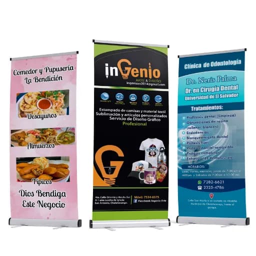Banner Roll Up 2.00mts X 0.80